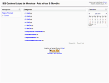Tablet Screenshot of lopezdemendoza.info